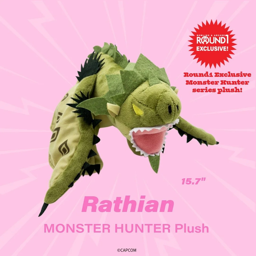 Round1 Bowling and Arcade Crane Game Claw Machine New Prize